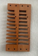 Two Hohner Marine Band Deluxe Long Slot Stock Harmonica Comb Harmonica Parts