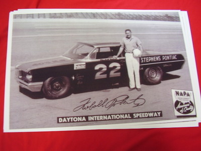 1962 PONTIAC FIREBALL ROBERTS DAYTONA SPEEDWAY CAR   BIG 11 X 17  PHOTO  PICTURE