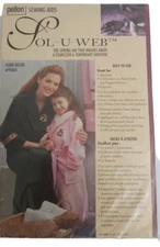 New Package Pellon Sol-U-Web Water Soluble Stabilizer & Temp Adhesive Sewing