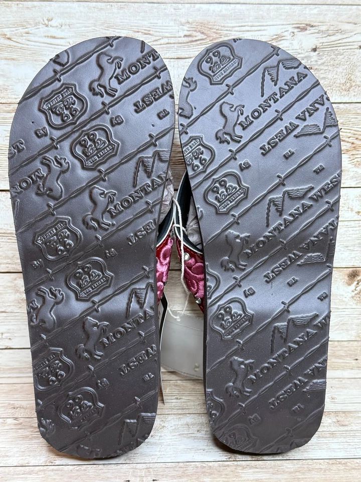 MONTANA WEST ~ BLING ~ WEDGE ~ CHINELOS - Imagem 4 de 4