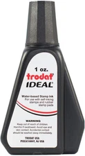 Trodat 45173 Ideal Premium Replacement Ink for Use with Most Self Inking