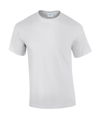 Herren T-Shirt T Shirt Gildan Ultra Cotton T-Shirt Polo Hemd Rundhals Baumwolle 
