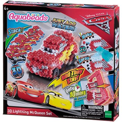 Aquabeads Epoch Traumwiesen 30198 Cars 3 3D Lightning McQueen Motivset