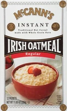McCann's Instant Irish Oatmeal Regular 12 Packets Pack of 12