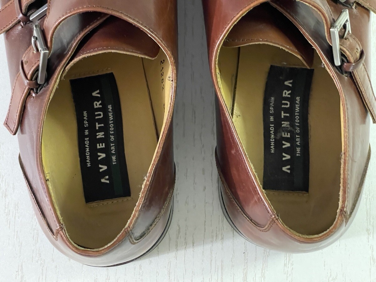 Avventura Men\'s Brown Slip-On Dress‎ Shoes with Casual Strap Sz 10 Made in Spain Shop Aventura Loafers on Mercari | New & Used Deals | Mercari main image 2