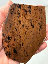 Oregon Mahogony Obsidian Slab Lapidary Cabbing Knapping Combo ship avail