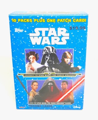 New Topps Star Wars Journey To The Force Awakens Box 10 Packs One