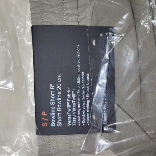 lululemon Bowline Short Men's S small 8" Versa Twill Rover Brown - Picture 4 of 5