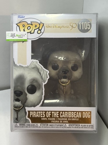 Funko Pop! Piratas del Caribe Perro #1105 Llave Cárcel Disney Nueva Con Protector - Imagen 7 de 7
