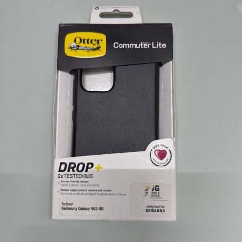 Samsung Galaxy A53 5G OtterBox Commuter Lite Series Phone Case Black 7787526