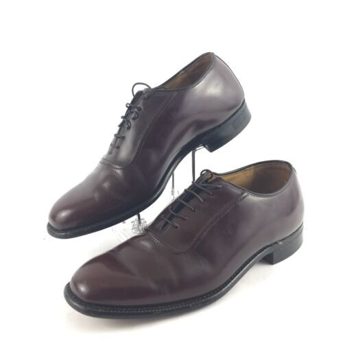 Johnston Murphy Knowland Red Leather Oxford Cap Toe Dress  display picture 1