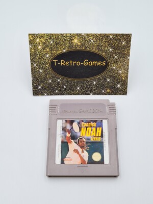 Nintendo Game Boy Classic Spiel Yannick Noah Tennis Modul FRA