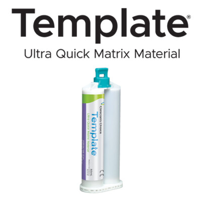 Clinician's Choice 18912 Template Ultra Quick Matrix Material Cartridges 12/Pk