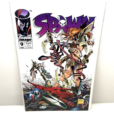 Spawn #9 Image Comics 1st App Angela Todd McFarlane  1993 Mint 9.8