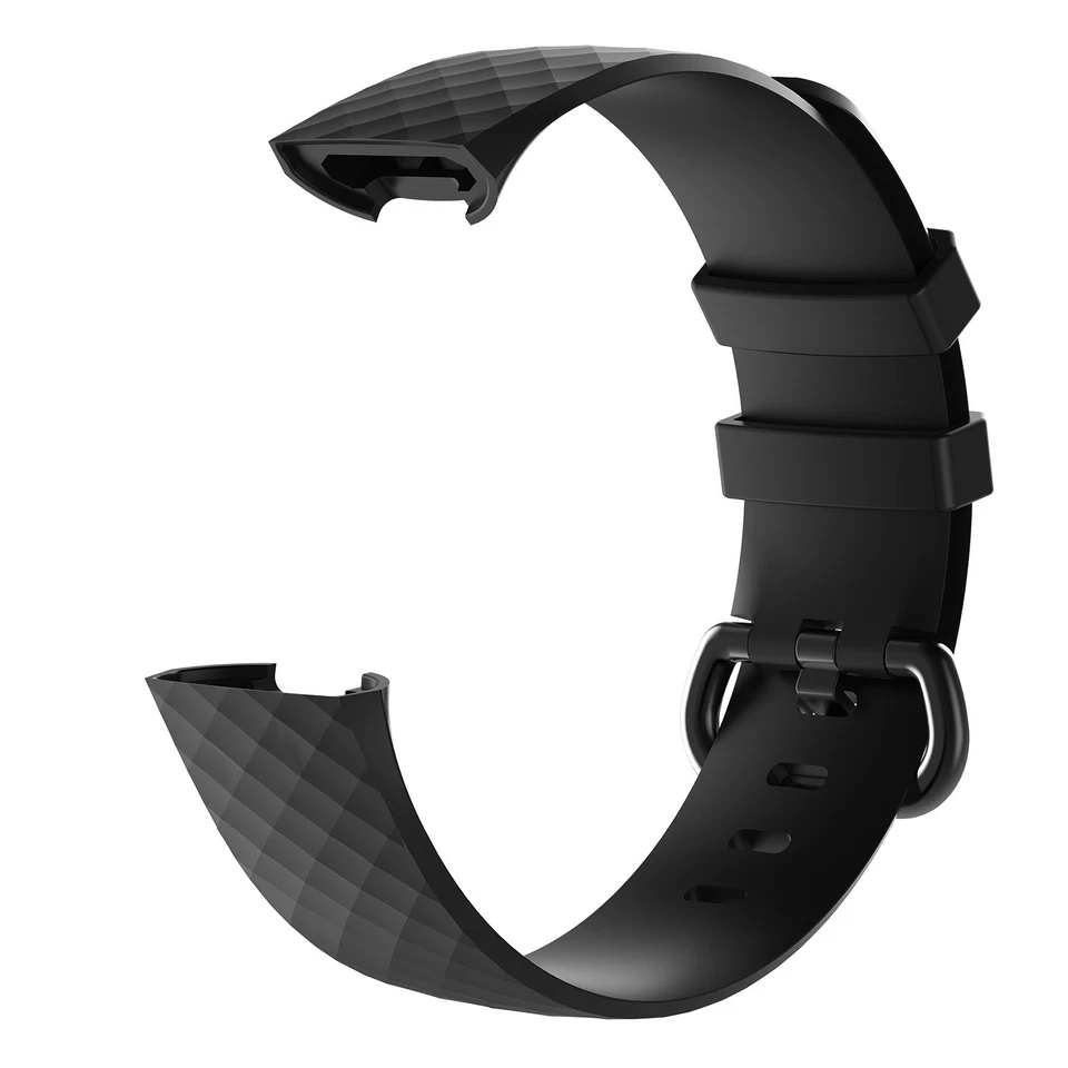 Pulsera clásica de repuesto para rastreador de actividad Fitbit Charge 3 SM LG Foto 2 de 4