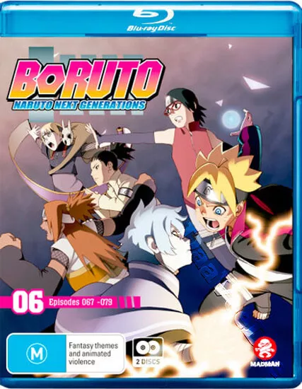 Boruto: Naruto Next Generations (Part 6 Eps 67-79) NEW Blu-Ray 2-Disc Set