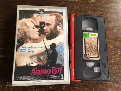 ALAMO BAY (1985) RCA Columbia Video VHS only Ed Harris Amy Madigan Louis Malle