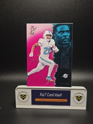 2025 Topps Signature Class De'Von Achane #35 Magenta /250
