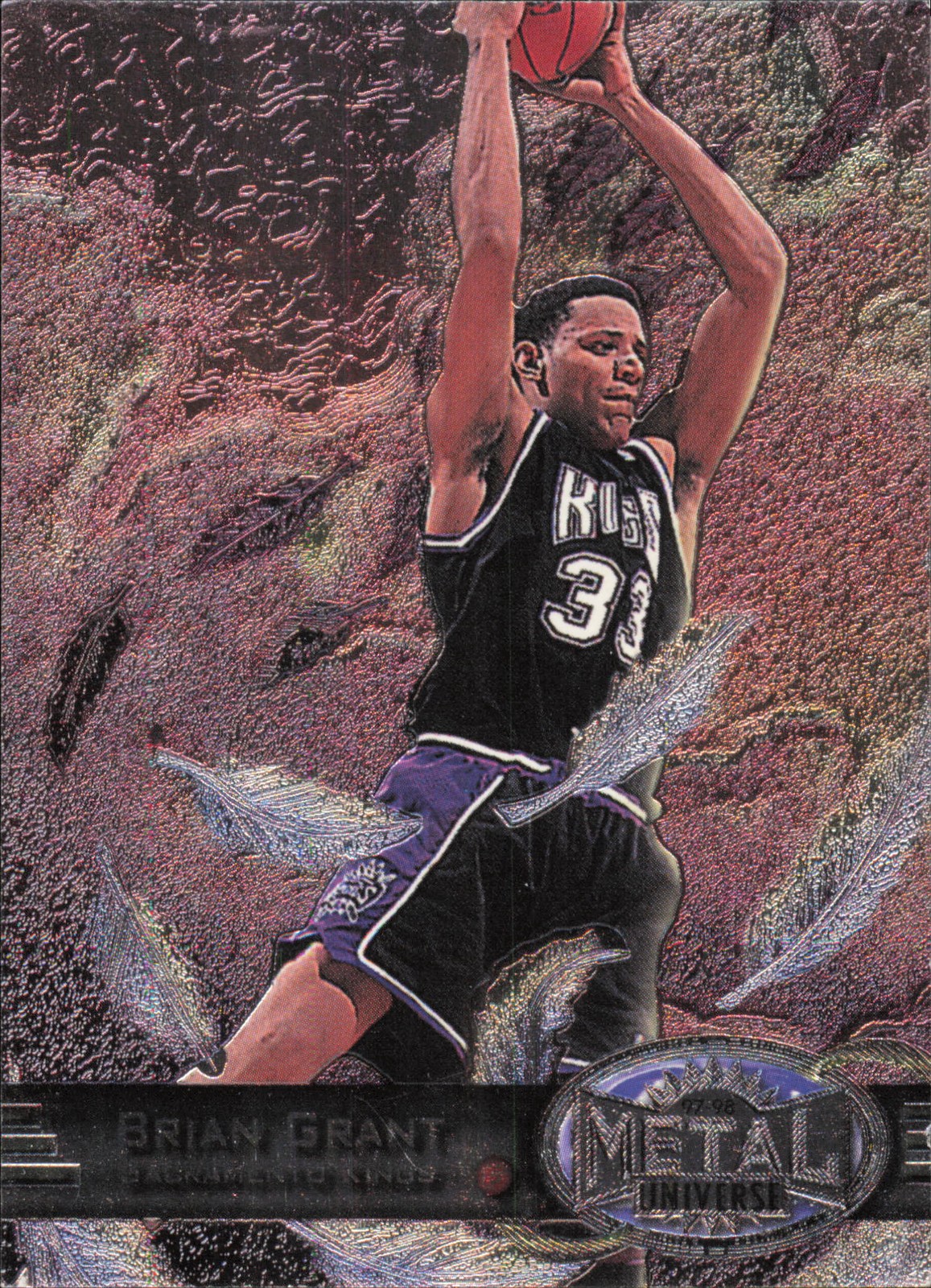 1997-98 Metal Universe #19 Brian Grant