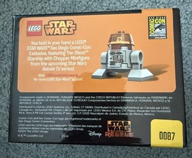 Lego 2014 SDCC Exclusive - Star Wars "The Ghost Starship" #87 - Mint- Rare