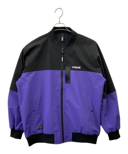 SILAS                    SILAS bomber jacket Black x Purple 110223021003