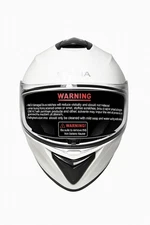 M Sena OutForce – White Glossy | Smart Bluetooth Full-Face Helmet (Brand New)