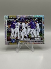 2026 Topps Series 1 Celebration Confetti Foil #34 Kansas City Royals (Team)