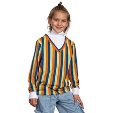 Kids Children Sesame Street Bert Long Sleeve T-Shirt Halloween Costume Cosplay