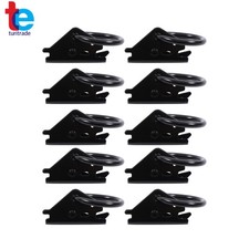 Alloy Steel 10pcs E-Track O-Rings Portable Ti...