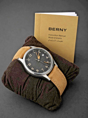BERNY High Beat 28 J Automatic Sapphire Crystal Exhibition NIB   Free Shipping!