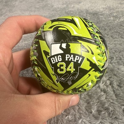 サッカーボール Top of The Rock Baseball Boston Red Sox Big Papi David Ortiz Green Graffiti Souvenir
