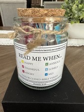 Bible Verse Jar, Color Coded Bible Verses in a Jar, Christian Gifts for Women...