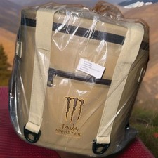 ¡¡NUEVO!! Monster Energy Drink Java enfriador aislado marrón