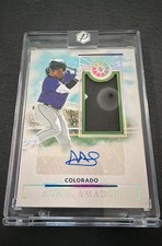 2024 Panini Boys of Summer Prospect Material Adael Amador  Holo Silver 07/125 RC