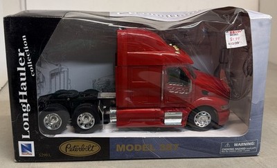 New Ray Peterbilt 387 Long Hauler 1:32 Diecast In Red