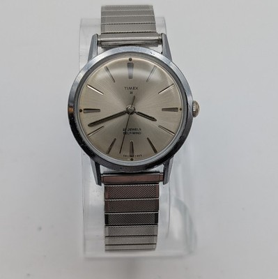 1966 Timex Prestige 21J Auto 34mm Ref 6817 7466 (M74) Running Strong