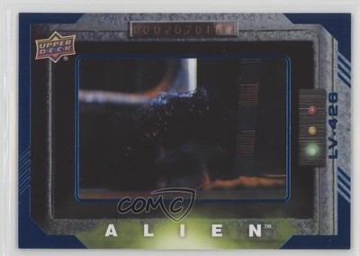 2017 Upper Deck Alien Movie Blue Foil Modern 69/99 Ellen Ripley Ascends #85 09pv