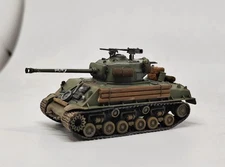 1/72 Scale M4A3E8 Sherman "Fury" Tank  Finished Military Tank Model Ornament