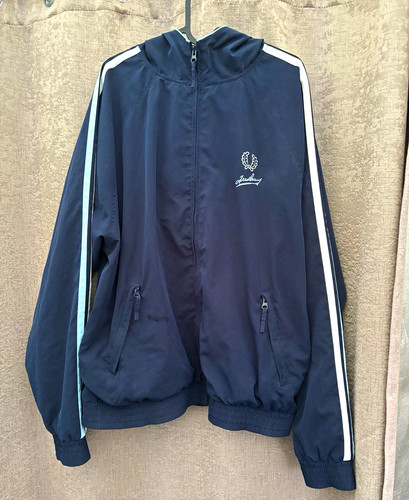 Fred Perry, Vintage Fred Perry Sportswear Men's Navy Full Zip Track Jacket, Size L
