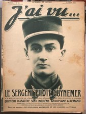 I Saw N° 66 February 19 1916 The Sergeant Guynemer - Ferdinand Of Romania