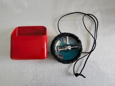 MORIN VION MINI 2000 Hand Bearing Compass w CASE Paris France Hiking Boating