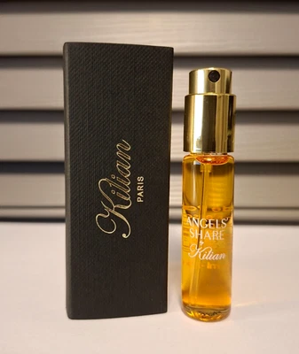 ~ NEW ~ KILIAN PARIS 'ANGELS' SHARE' 7.5ml EAU DE PARFUM TRAVEL SPRAY **BOXED**