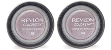(2 Pack) REVLON Colorstay  Creme EyeShadow - 740 Black Currant