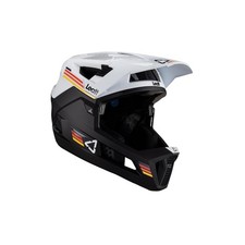 Leatt Bicycle Helmet MTB Enduro 4.0 White S Full Face Headgear Chin Rest