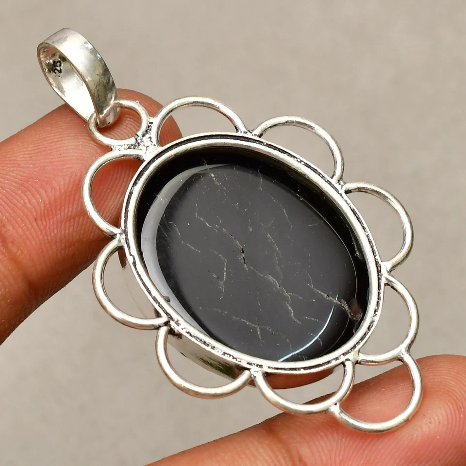 Ciondolo gioiello in argento sterling 925 fatto a mano con pietra preziosa... - Immagine 4 di 4