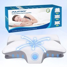 Cervical Pillow for Neck Pain Relief,Orthopedic Neck Support Pillow for Side