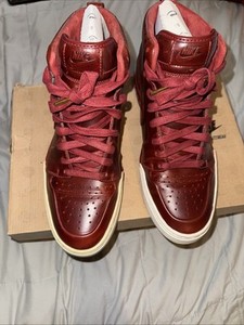 Nike Air Royal Mid VT Mens Size 12 Red Gray Leather Comfort Basketball Trainers Nike Air Royal Mid VT Mens Size 12 Red Gray Leather Comfort  main image 2