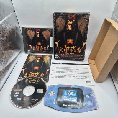 Diablo II Lord of Destruction PC Big Box Expansion Disc Manual Blizzard 2001