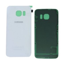 BACK COVER GLASS  SAMSUNG  S6 SM-G920 BIANCO