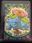 Vintage Topps Venusaur Pokemon TV Animation Edition #03 1999 Card BLACK LABEL